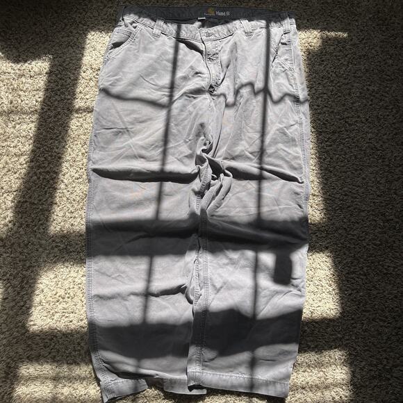 Carhartt Pants Mens 40x30 Gray Relaxed Utility Pockets Work 102291-039 - Picture 5 of 8